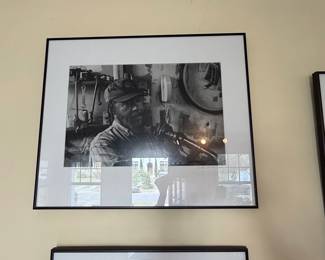Carson Boone "The Craftsman" Black and White Photograph