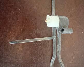 Antique "Sticking Tommy" Miner's Candle Holder