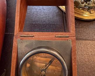 Antique Wooden Cased Marine Chronometer