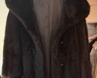 Brown Mink Fur Jacket