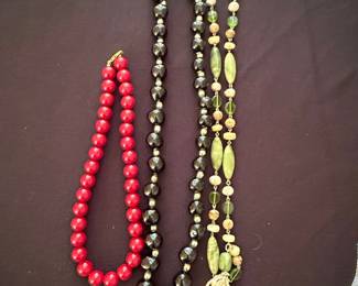 Assorted Beaded Necklaces
