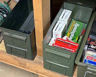 Military Ammunition Can with Assorted Ammunition