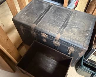 Vintage Steamer Trunk