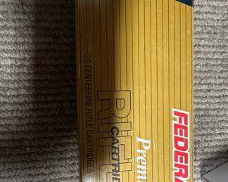 Federal Premium Rifle Cartridges Box