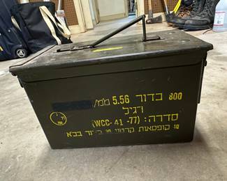 Israeli 5.56mm Ammunition Can (WCC-41-77)