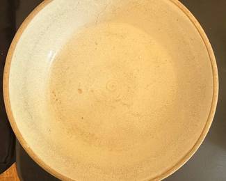Roseville "Venetian" Blue Stoneware Mixing Bowl