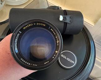 Soligor 85mm-205mm f/3.8 Macro + Zoom Lens