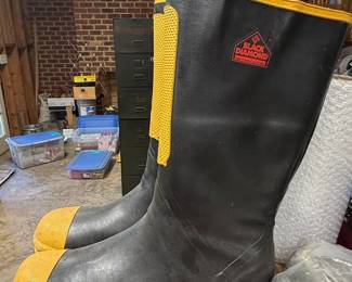 Black Diamond Firefighter Rubber Boots