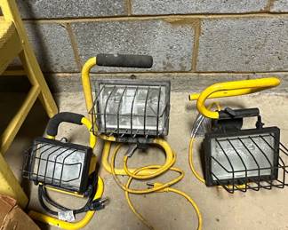 Twin-Head Halogen Work Light