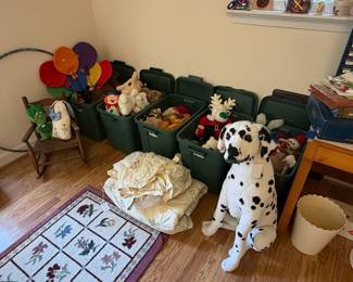 Large Plush Dalmatian Dog