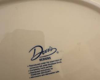 Davis Designs "Seashells" Oval Platter
