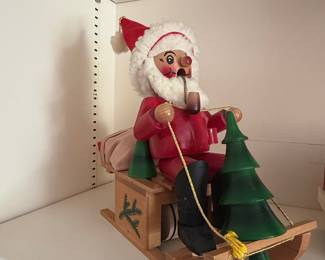 Vintage Steinbach Santa Claus Incense Smoker Figurine