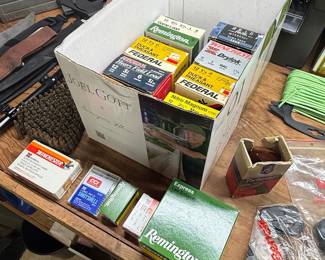 Assorted Ammunition Boxes