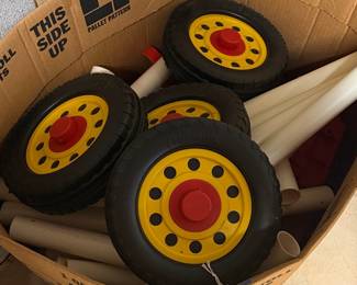 Playskool Pipeworks Kid-Sized Construction System with Wheels