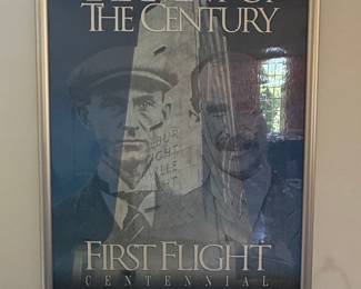 The Wright Brothers First Flight Centennial Commemorative Poster