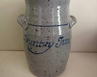 Country Inn Stoneware Crock