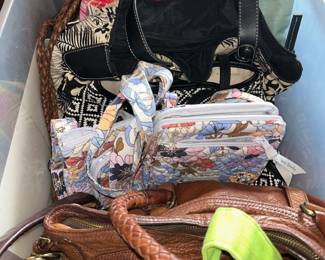 Dozens of handbags including Vera Bradley Guess Fossil Kate Spade  more 