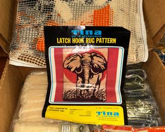 Latch Hook Rug vintage