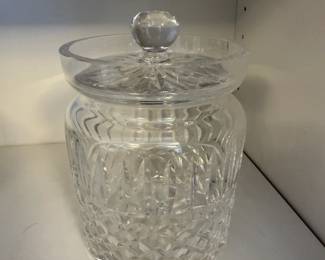Waterford Biscuit Jar
