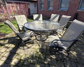 Metal Patio Set