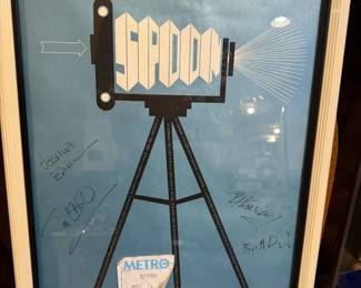 Sign Poster of Metro Show