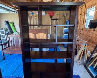 Crate & Barrel/Pottery Barn Large Wood Shelf 