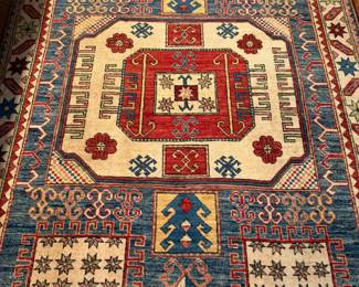 Kazak Area Rug 