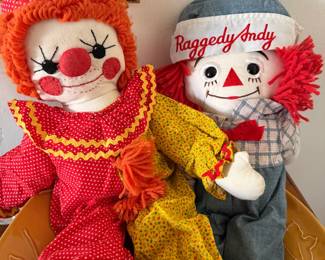 Raggedy Andy and His Friend Clown