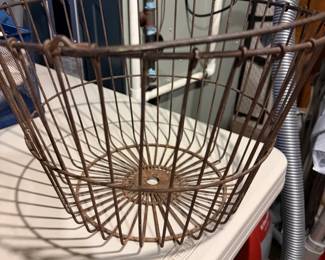 Vintage Wire Basket