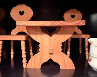 American Girl Doll Table and Chairs 