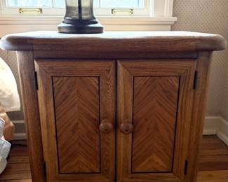 Wood Nightstand