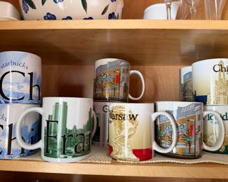 Large Collection of Starbuck Coffee Cups