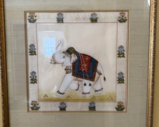 Framed Indian Tourist Print