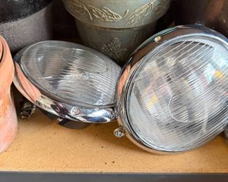 Parts for Porsche 536 Possibly, Additional Lens for Headlights in the piles