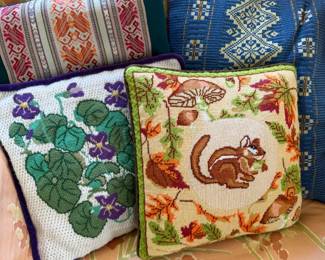Needlepoint Pillows