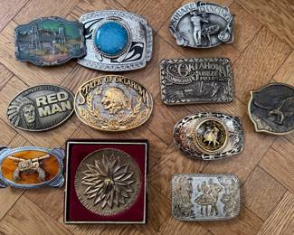Collection of Belt Buckles