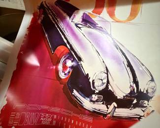 Porsche Collectible Posters/Toys/Memorabilia