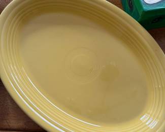 Fiesta ware Platter