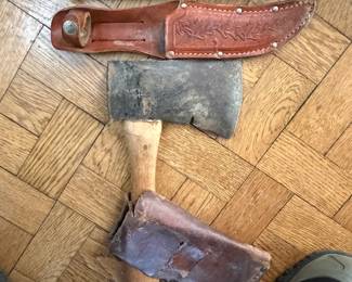 Knife and Hatchet