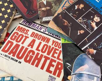 Quite a few 45's, around 100, various Genres, text me to inquire
