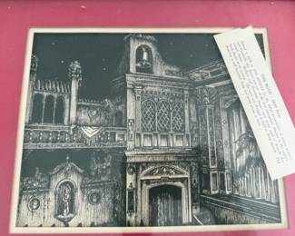 Framed Print of Theater