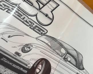Porsche Collectible Posters/Toys/Memorabilia
