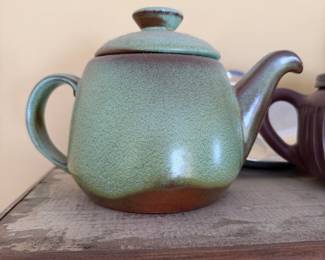 Stoneware Pottery Tea Pot