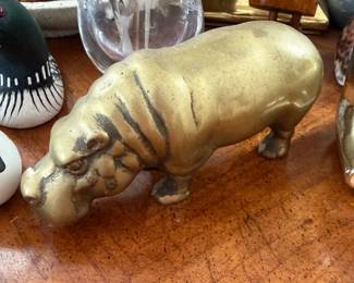 Brass Hippo