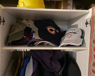 Lots of Mens Bears & other Brand Hats