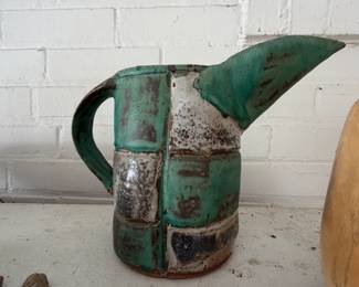 Stoneware Pitcher