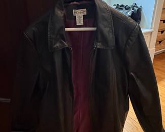 Kim Rogers Women's Genuine Leather Jacket