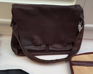 Marco Guggial Men's Leather Messenger Bag