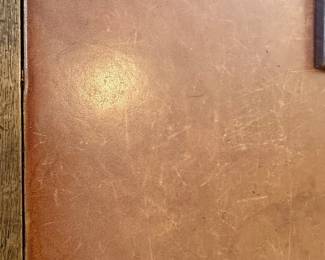 Vintage Leather-Bound Book