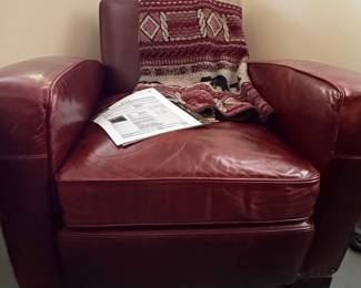 Unlimited Furniture Library Leather Armchair